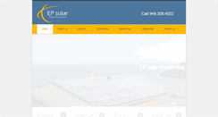 Desktop Screenshot of epsolar.com