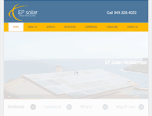 Tablet Screenshot of epsolar.com
